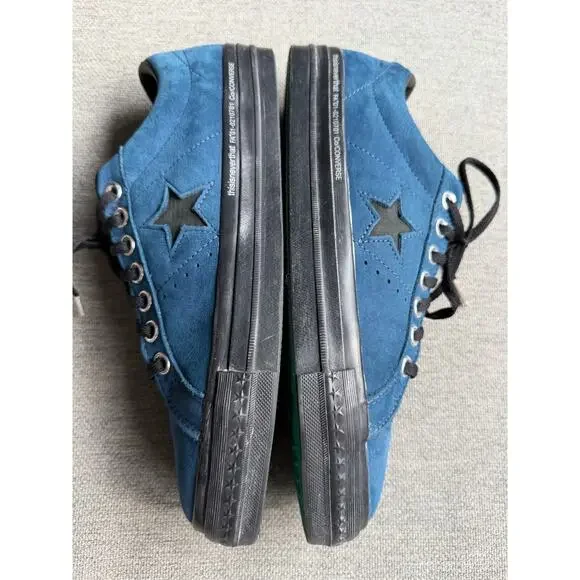 Thisisneverthat x Converse One Star Low 'New Vintage' Blue Sz M 10.5 W 12 - Picture 9 of 15
